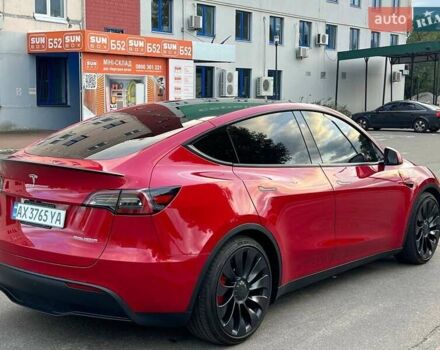 Красный Тесла Model Y, объемом двигателя 0 л и пробегом 10 тыс. км за 29500 $, фото 6 на Automoto.ua