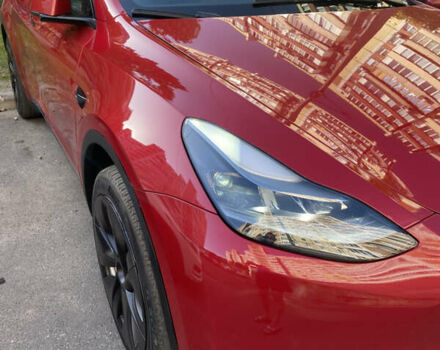 Красный Тесла Model Y, объемом двигателя 0 л и пробегом 26 тыс. км за 28888 $, фото 7 на Automoto.ua