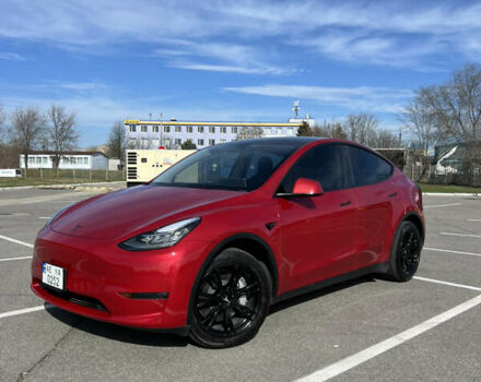 Червоний Тесла Model Y, об'ємом двигуна 0 л та пробігом 25 тис. км за 26500 $, фото 2 на Automoto.ua