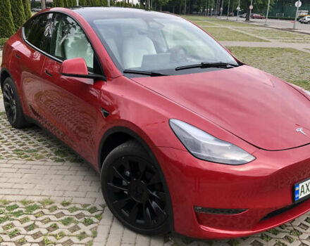 Красный Тесла Model Y, объемом двигателя 0 л и пробегом 6 тыс. км за 33300 $, фото 13 на Automoto.ua