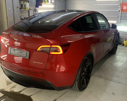 Красный Тесла Model Y, объемом двигателя 0 л и пробегом 6 тыс. км за 42000 $, фото 29 на Automoto.ua