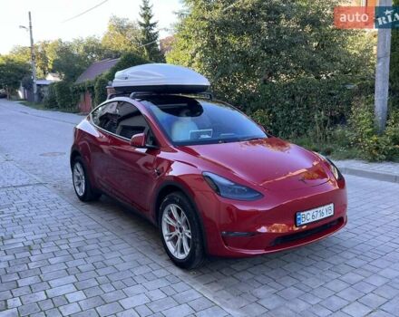 Красный Тесла Model Y, объемом двигателя 0 л и пробегом 46 тыс. км за 28888 $, фото 30 на Automoto.ua