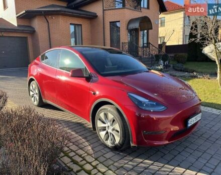 Красный Тесла Model Y, объемом двигателя 0 л и пробегом 31 тыс. км за 30888 $, фото 15 на Automoto.ua