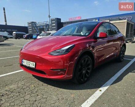 Красный Тесла Model Y, объемом двигателя 0 л и пробегом 1 тыс. км за 33500 $, фото 13 на Automoto.ua