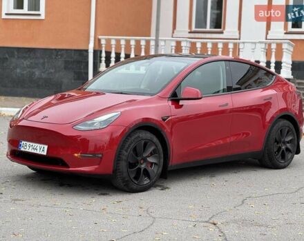 Красный Тесла Model Y, объемом двигателя 0 л и пробегом 84 тыс. км за 25800 $, фото 4 на Automoto.ua