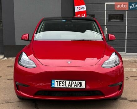 Красный Тесла Model Y, объемом двигателя 0 л и пробегом 43 тыс. км за 31999 $, фото 1 на Automoto.ua