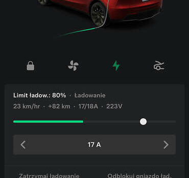 Красный Тесла Model Y, объемом двигателя 0 л и пробегом 23 тыс. км за 34700 $, фото 6 на Automoto.ua