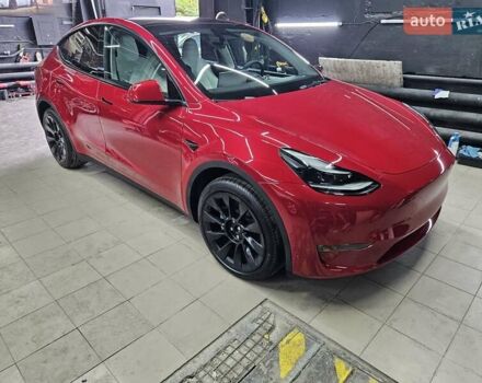 Красный Тесла Model Y, объемом двигателя 0 л и пробегом 1 тыс. км за 33500 $, фото 26 на Automoto.ua