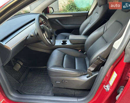 Красный Тесла Model Y, объемом двигателя 0 л и пробегом 39 тыс. км за 27700 $, фото 9 на Automoto.ua
