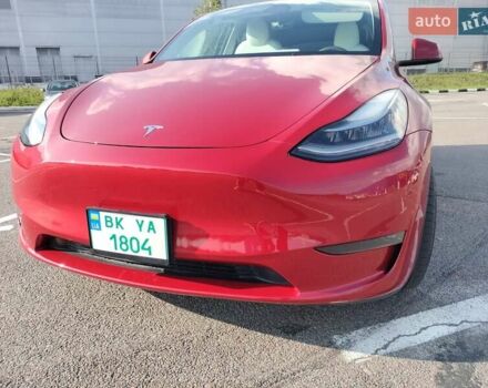 Красный Тесла Model Y, объемом двигателя 0 л и пробегом 30 тыс. км за 27300 $, фото 7 на Automoto.ua