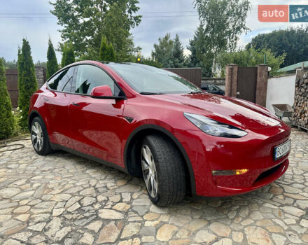 Красный Тесла Model Y, объемом двигателя 0 л и пробегом 33 тыс. км за 30700 $, фото 3 на Automoto.ua