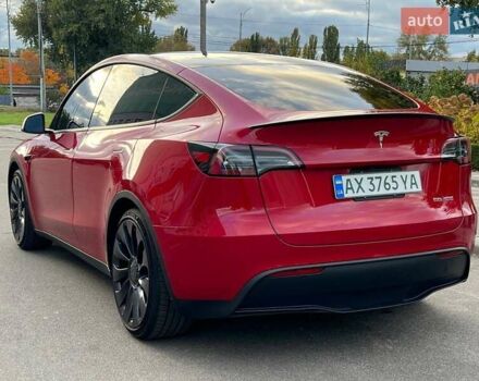 Красный Тесла Model Y, объемом двигателя 0 л и пробегом 10 тыс. км за 29500 $, фото 4 на Automoto.ua