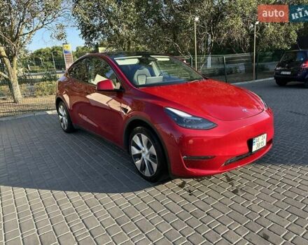 Красный Тесла Model Y, объемом двигателя 0 л и пробегом 37 тыс. км за 29000 $, фото 8 на Automoto.ua