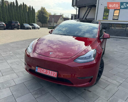 Тесла Model Y 2023 у Луцьку на Automoto.ua Червоний Тесла Model Y, об'ємом двигуна 0 л та пробігом 33 тис. км за 26000 $, фото 2 на Automoto.ua