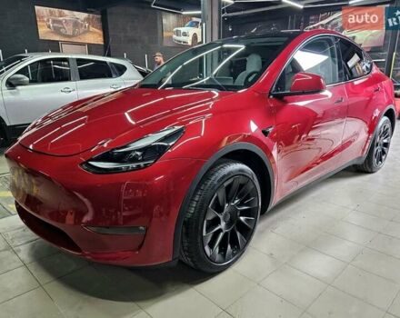 Красный Тесла Model Y, объемом двигателя 0 л и пробегом 1 тыс. км за 33500 $, фото 31 на Automoto.ua