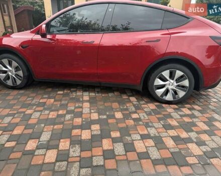 Красный Тесла Model Y, объемом двигателя 0 л и пробегом 10 тыс. км за 30000 $, фото 1 на Automoto.ua