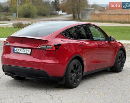 Красный Тесла Model Y, объемом двигателя 0 л и пробегом 84 тыс. км за 25800 $, фото 9 на Automoto.ua