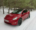 Красный Тесла Model Y, объемом двигателя 0 л и пробегом 35 тыс. км за 29900 $, фото 1 на Automoto.ua