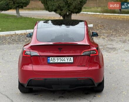 Красный Тесла Model Y, объемом двигателя 0 л и пробегом 84 тыс. км за 25800 $, фото 6 на Automoto.ua