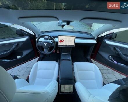 Красный Тесла Model Y, объемом двигателя 0 л и пробегом 46 тыс. км за 28888 $, фото 10 на Automoto.ua