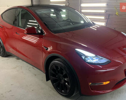 Красный Тесла Model Y, объемом двигателя 0 л и пробегом 6 тыс. км за 42000 $, фото 5 на Automoto.ua