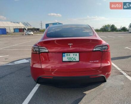 Красный Тесла Model Y, объемом двигателя 0 л и пробегом 30 тыс. км за 27300 $, фото 2 на Automoto.ua