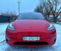 Красный Тесла Model Y, объемом двигателя 0 л и пробегом 23 тыс. км за 34700 $, фото 1 на Automoto.ua