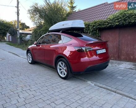 Красный Тесла Model Y, объемом двигателя 0 л и пробегом 46 тыс. км за 28888 $, фото 39 на Automoto.ua