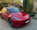 Красный Тесла Model Y, объемом двигателя 0 л и пробегом 43 тыс. км за 35000 $, фото 1 на Automoto.ua