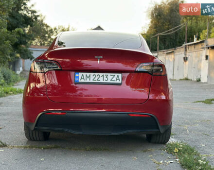 Красный Тесла Model Y, объемом двигателя 0 л и пробегом 50 тыс. км за 23900 $, фото 5 на Automoto.ua