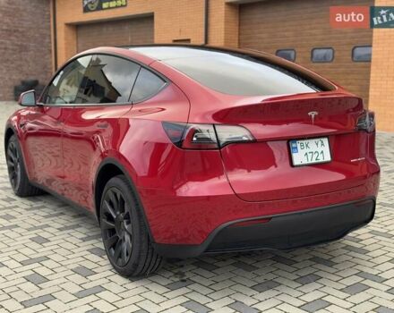Червоний Тесла Model Y, об'ємом двигуна 0 л та пробігом 10 тис. км за 26500 $, фото 5 на Automoto.ua