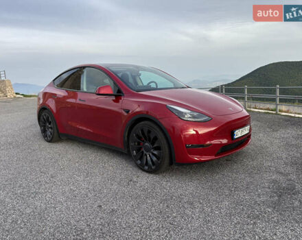 Червоний Тесла Model Y, об'ємом двигуна 0 л та пробігом 60 тис. км за 29500 $, фото 10 на Automoto.ua
