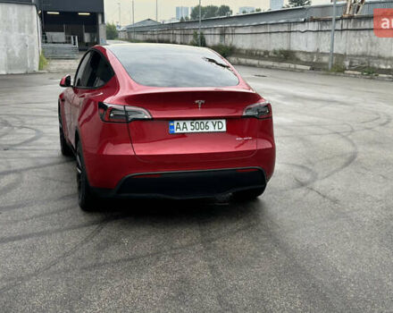 Красный Тесла Model Y, объемом двигателя 0 л и пробегом 57 тыс. км за 27500 $, фото 4 на Automoto.ua