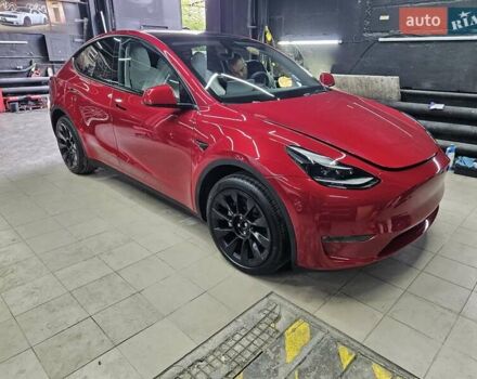 Красный Тесла Model Y, объемом двигателя 0 л и пробегом 1 тыс. км за 33500 $, фото 32 на Automoto.ua