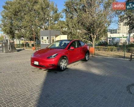 Красный Тесла Model Y, объемом двигателя 0 л и пробегом 37 тыс. км за 29000 $, фото 7 на Automoto.ua