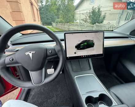 Червоний Тесла Model Y, об'ємом двигуна 0 л та пробігом 60 тис. км за 29500 $, фото 1 на Automoto.ua