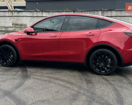 Красный Тесла Model Y, объемом двигателя 0 л и пробегом 57 тыс. км за 27500 $, фото 2 на Automoto.ua