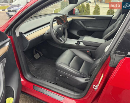 Красный Тесла Model Y, объемом двигателя 0 л и пробегом 46 тыс. км за 26300 $, фото 8 на Automoto.ua