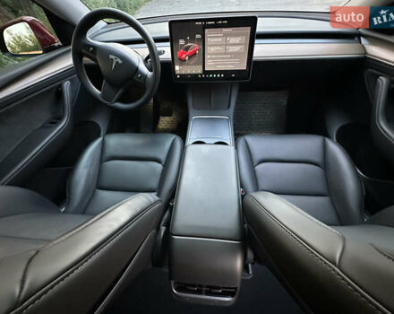 Красный Тесла Model Y, объемом двигателя 0 л и пробегом 39 тыс. км за 27700 $, фото 23 на Automoto.ua