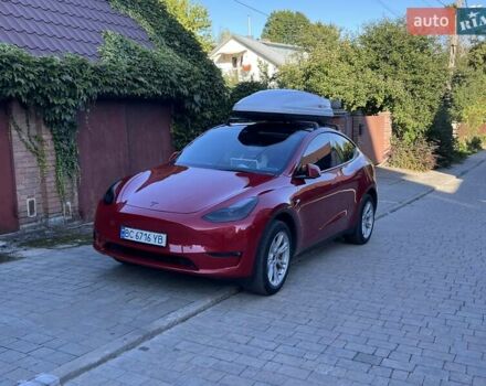 Красный Тесла Model Y, объемом двигателя 0 л и пробегом 46 тыс. км за 28888 $, фото 38 на Automoto.ua