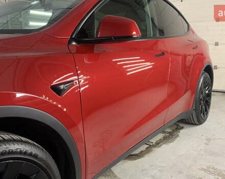 Красный Тесла Model Y, объемом двигателя 0 л и пробегом 6 тыс. км за 42000 $, фото 39 на Automoto.ua
