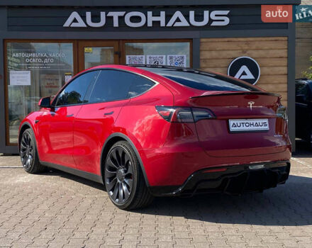 Красный Тесла Model Y, объемом двигателя 0 л и пробегом 24 тыс. км за 34999 $, фото 7 на Automoto.ua