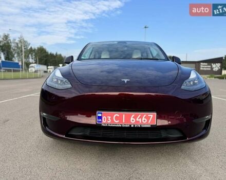 Красный Тесла Model Y, объемом двигателя 0 л и пробегом 42 тыс. км за 34990 $, фото 5 на Automoto.ua