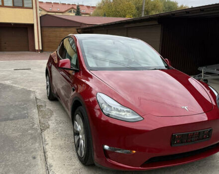Червоний Тесла Model Y, об'ємом двигуна 0 л та пробігом 4 тис. км за 33900 $, фото 3 на Automoto.ua