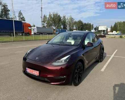 Красный Тесла Model Y, объемом двигателя 0 л и пробегом 42 тыс. км за 34990 $, фото 3 на Automoto.ua
