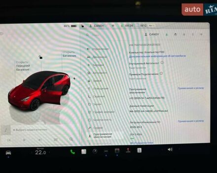 Червоний Тесла Model Y, об'ємом двигуна 0 л та пробігом 12 тис. км за 29900 $, фото 11 на Automoto.ua