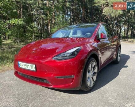 Красный Тесла Model Y, объемом двигателя 0 л и пробегом 26 тыс. км за 39500 $, фото 1 на Automoto.ua