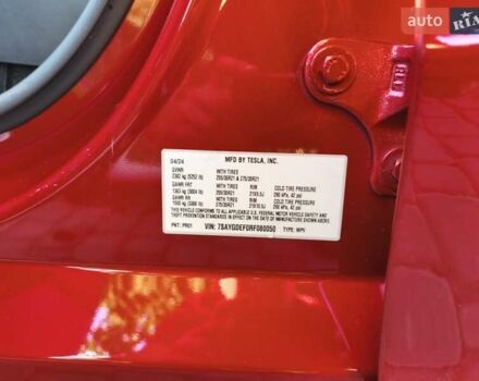Красный Тесла Model Y, объемом двигателя 0 л и пробегом 21 тыс. км за 36500 $, фото 11 на Automoto.ua