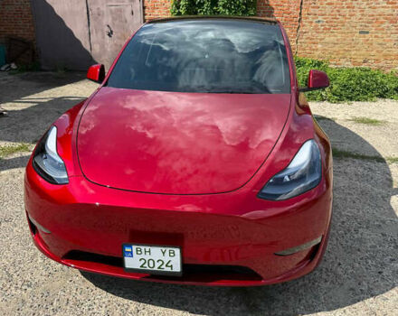Красный Тесла Model Y, объемом двигателя 0 л и пробегом 22 тыс. км за 30500 $, фото 23 на Automoto.ua