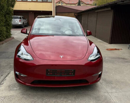 Червоний Тесла Model Y, об'ємом двигуна 0 л та пробігом 4 тис. км за 33900 $, фото 2 на Automoto.ua